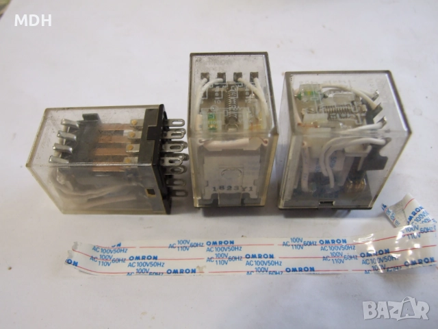 индустриални релета OMRON -MY4N -100-110v