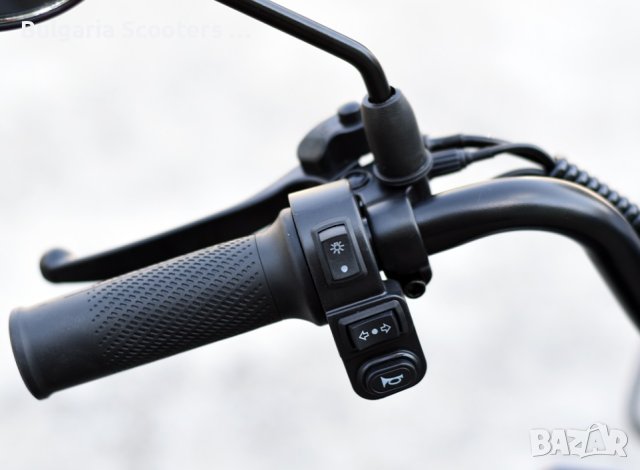 Двуместна електрическа триколка Max Motors PUDDING 1800W Нов модел RED, снимка 6 - Мотоциклети и мототехника - 43592399