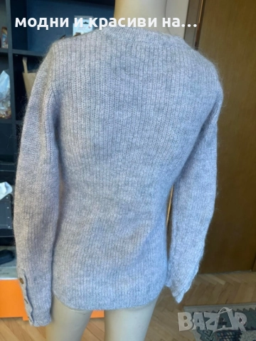 Пуловер Neo Noir(мохер и вълна), размер М, снимка 6 - Блузи с дълъг ръкав и пуловери - 52789696