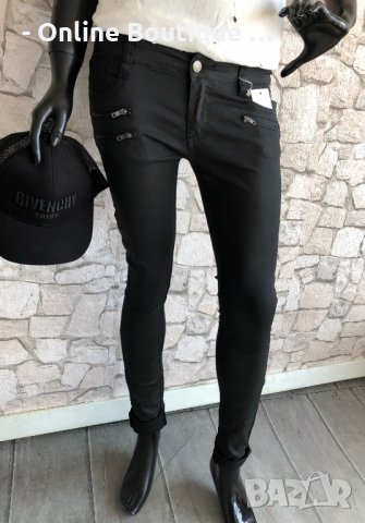 Дамски черен панталон КОД 26