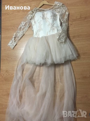 Промоция! 2 бр рокли - Бална рокля + чанта и обувки + рокля за изпращане, снимка 2 - Рокли - 25475120