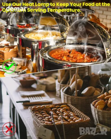 BrightArk Лампи за Храна: 500W, 240v J118 R7S, Безопасни, 4бр., снимка 4 - Други - 49809921