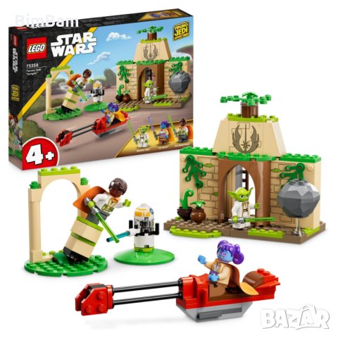 Конструктор LEGO Star Wars™75358 - Джедайски храм на Тенуу / 124 части, снимка 1 - Конструктори - 43654519