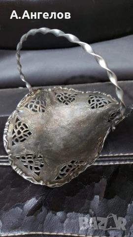 Посребрен съд , снимка 7 - Антикварни и старинни предмети - 51046486
