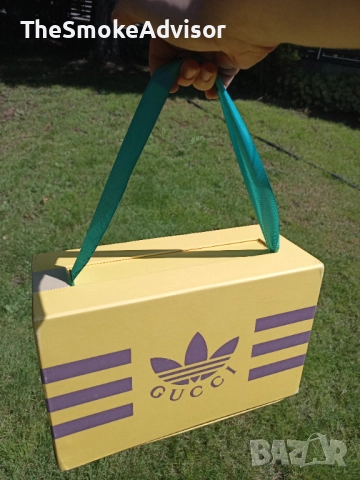 Обувки Adidas x Gucci Gazelle Black Green Red, снимка 10 - Маратонки - 51963401