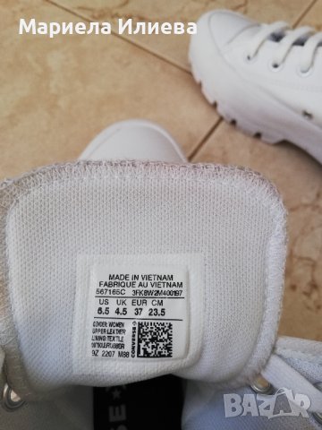 дамски кожени кецове CONVERSE, снимка 10 - Маратонки - 43468354