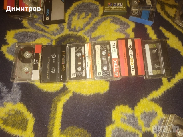 Аудио касети TDK, BASF и други нови и стари, снимка 4 - Антикварни и старинни предмети - 53577989
