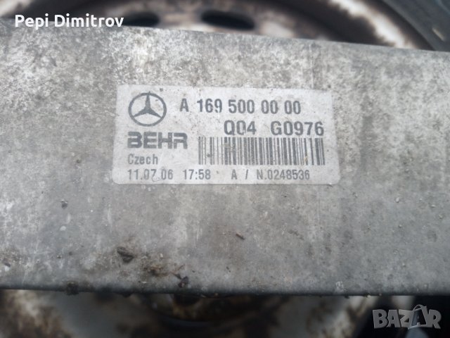 Интеркулер за Mercedes-Benz A200 A 180 W245 CDI A1695000000, снимка 5 - Части - 39480168
