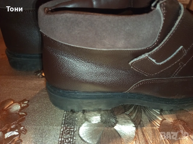 LA CONFORTAISE Оригинал Нови Мъжки Боти Изцяло от Натурална Естествена Кожа 46, снимка 11 - Мъжки боти - 53597750