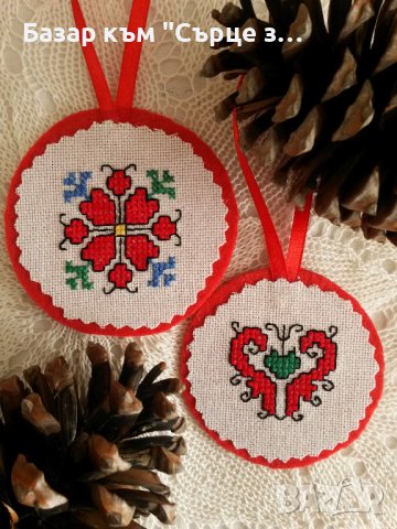 Коледни бродерии с котки, кучета, шевици, зимни пейзажи, чорап - 2, снимка 4 - Гоблени - 43067088