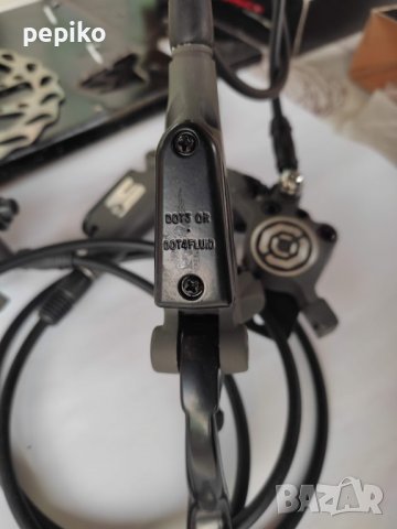 Продавам колела внос от Германия  хидравлични дискови спирачки CLARKS, снимка 10 - Части за велосипеди - 38787654