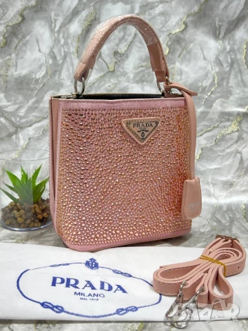чанти с камъни prada , снимка 16 - Чанти - 50745496