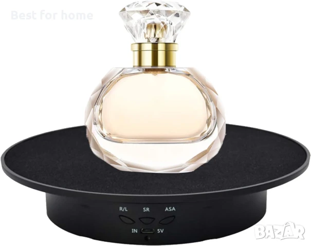 360° въртяща се плоча за фотография за показване на бижута, часовници и др., снимка 3 - Друга електроника - 51218038