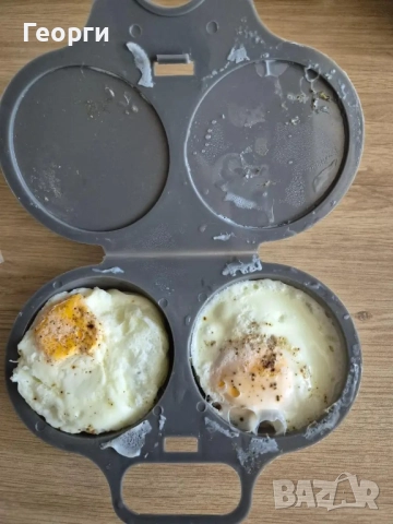 Уред за приготвяне на яйца в микровълнова печка, снимка 6 - Прибори за хранене, готвене и сервиране - 51719350