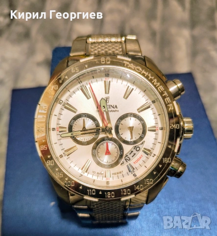 Нов мьжки часовник Festina, снимка 2 - Мъжки - 53463188