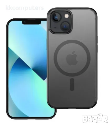 Калъф X-Level MagSafe Frosted / Черна рамка / за iPhone 16 6.1 Баркод : 3130769