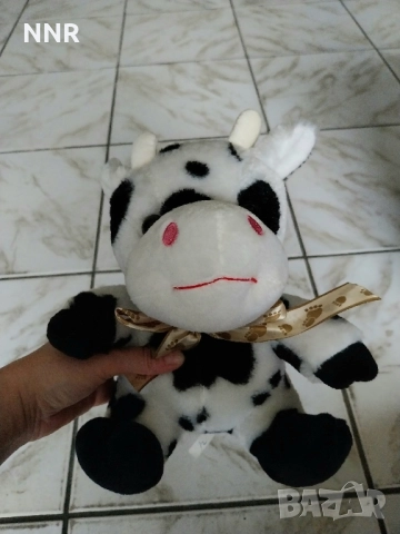 Плюшена крава със звук