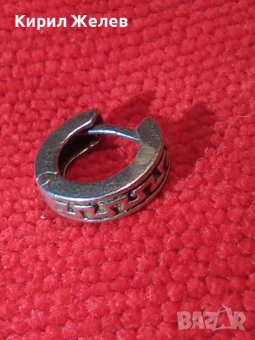 СРЕБЪРНА РЕТРО ОРНАМЕНТИРАНА СТИЛ ОБЕЦА СРЕБРО 925 РЪЧНА БИЖУТЕРСКА ИЗРАБОТКА 40084