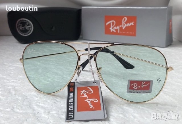Ray-Ban RB 3026  прозрачни слънчеви очила Рей-Бан авиатор, снимка 3 - Слънчеви и диоптрични очила - 28375446