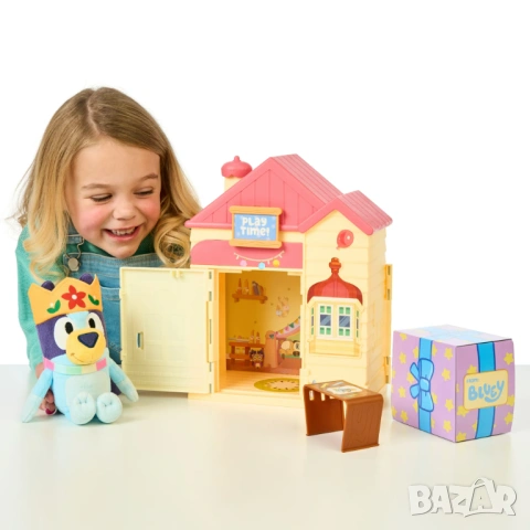 Оригинални Къщички Блуи/ Bluey с плюшена играчка - изненада и аксесоари, снимка 3 - Плюшени играчки - 53383000
