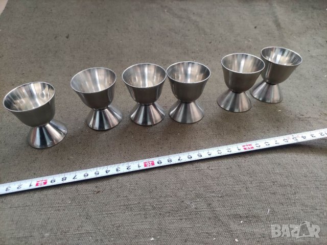 Продавам малки метални чаши, снимка 2 - Чаши - 38393399