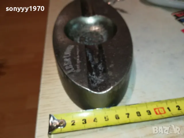 ABERLOUE-МЕТАЛЕН ПЕПЕЛНИК-ПУРАДЖИЙСКИ 1405251044, снимка 14 - Антикварни и старинни предмети - 50281651