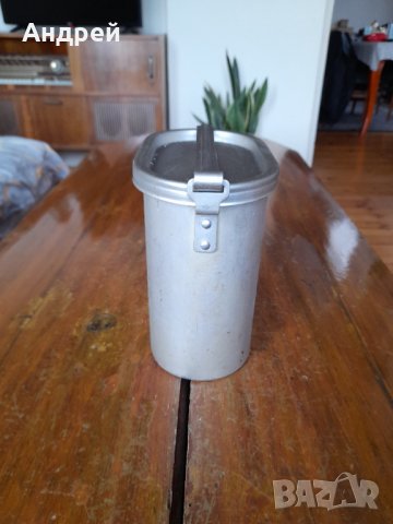 Стара алуминиева кутия за храна #14, снимка 4 - Други ценни предмети - 40025265