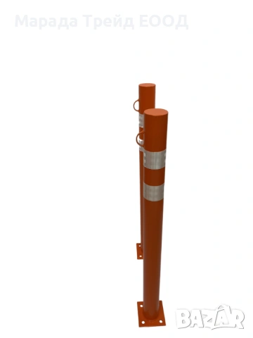 Антипаркинг елемент колче с халка за верига - надеждна защита срещу неправомерно паркиране, снимка 2 - Аксесоари и консумативи - 53520424