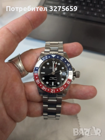 Часовник Davosa Ternos Ceramic GMT, снимка 8 - Мъжки - 52585312