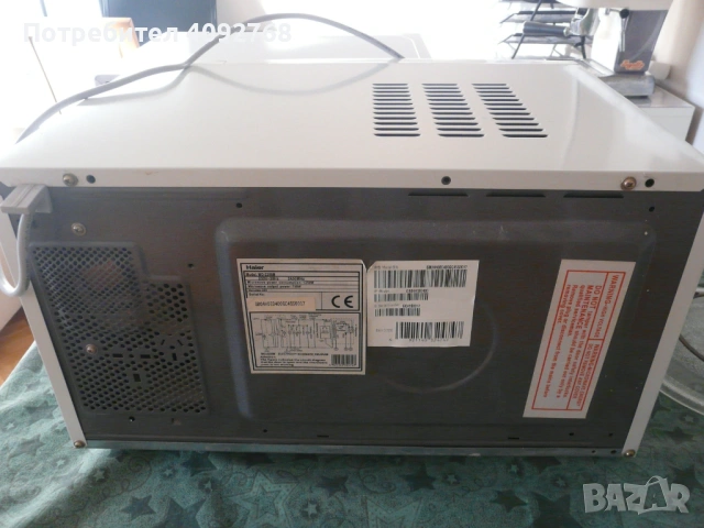 Микровълнова фурна Хайер 22 литра, снимка 6 - Микровълнови - 53261554