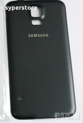 Заден капак за Samsung Galaxy S5 G900 черен графит капак батерия Високо качество Housing Cover, снимка 2 - Оригинални батерии - 10036726