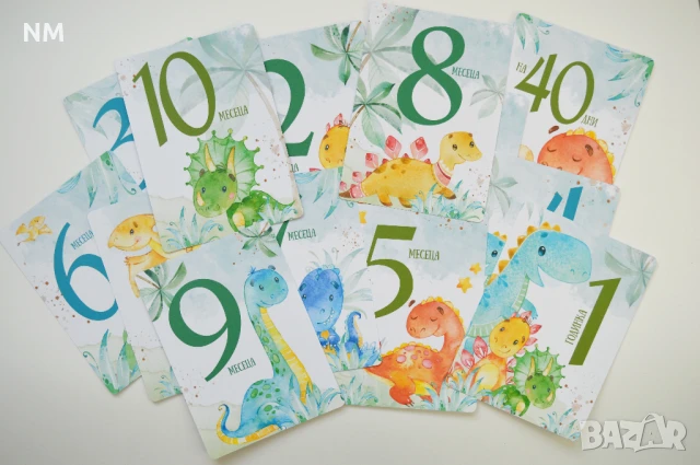 Бебе фото карти/ месечинки, снимка 13 - Други - 51150011