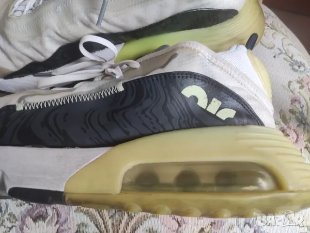 Оригинални Nike Air Max 2090 Cold Ash Black Lemon, снимка 5 - Маратонки - 49751393