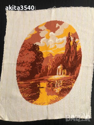 Овален гоблен, снимка 4 - Гоблени - 37921896