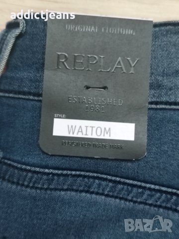 Мъжки дънки Replay размер 31, снимка 6 - Дънки - 42763879
