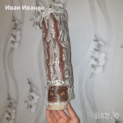 Hector Riccione ботуши от Питон  номер 37, снимка 6 - Дамски ботуши - 43688327