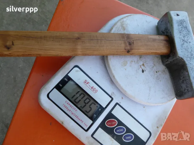  Стар занаятчийски чук - 310 , снимка 5 - Други инструменти - 49497445