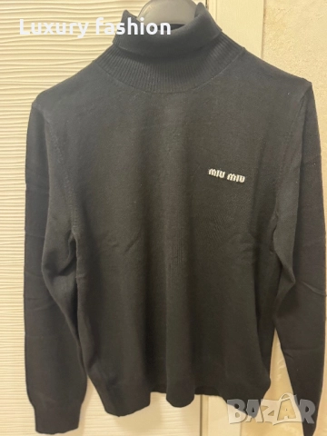 Дамско поло Miu Miu, снимка 4 - Блузи с дълъг ръкав и пуловери - 52463998