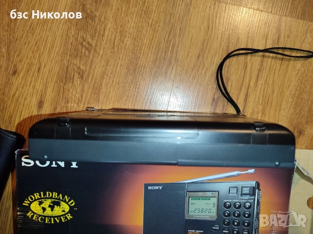 Радио Sony ICF-SW7600G FM Stereo/SW/MW/LW PLL World Radio и аксесоари за радио Sony ICF и ICF-SW., снимка 7 - Радиокасетофони, транзистори - 52809144