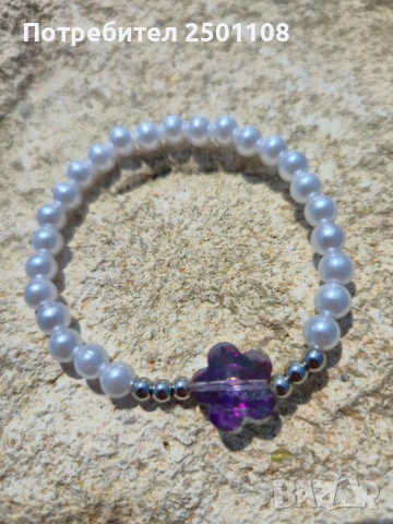 Перлени гривни, снимка 8 - Гривни - 50875243