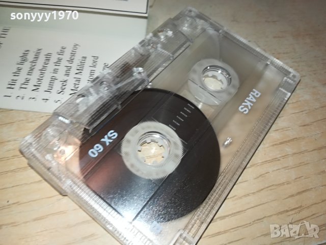 METALLICA-КАСЕТА 1312231850, снимка 7 - Аудио касети - 43399274