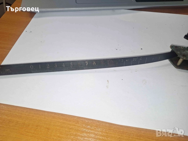 Автентична функционираша българска ретро рулетка 5 м РО-5 БДС 5324-66, снимка 8 - Други ценни предмети - 52881875