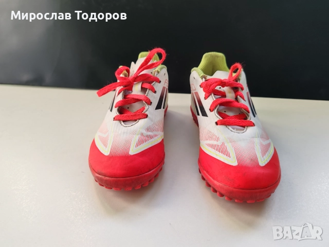 Стоножки Adidas F50 EU31, снимка 8 - Футбол - 52882926