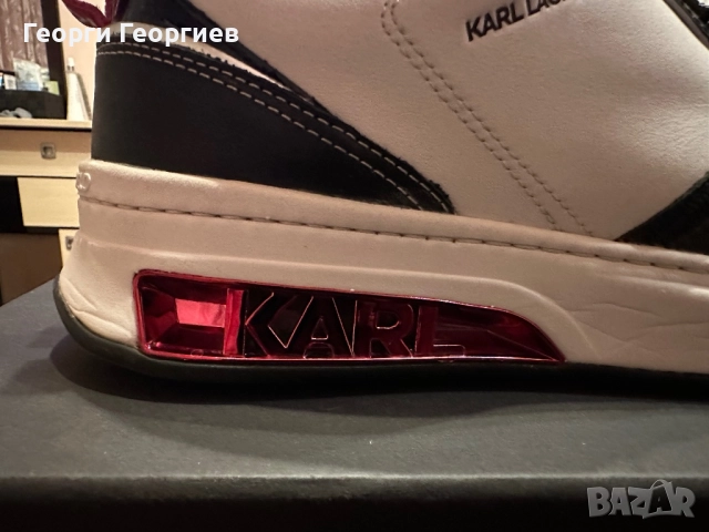 Уникални маратонки Karl Lagerfeld, снимка 4 - Маратонки - 51480309