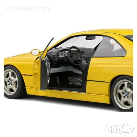 1990 BMW 850 (E31) CSI 1/18 Solido, снимка 4 - Колекции - 52789653