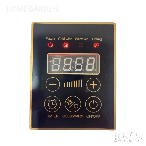 Стенен PTC отоплител и вентилатор LX-333 – 1800W, дистанционно управление и таймер, снимка 5 - Други стоки за дома - 53566407