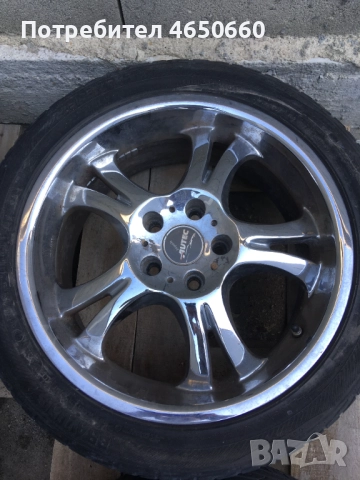 17 цолови алуминиеви джанти за Опел или Алфа ромео, снимка 5 - Гуми и джанти - 52536731
