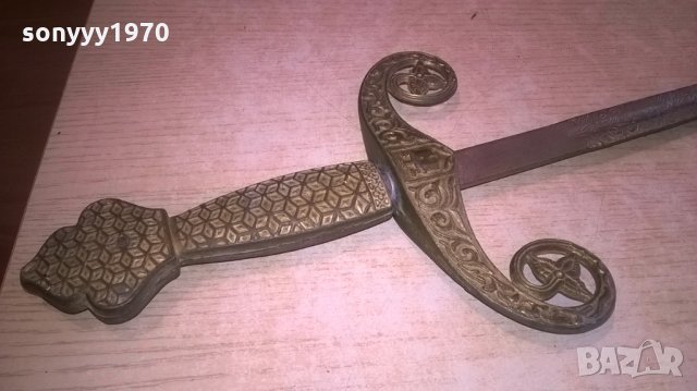меч/сабя-ретро колекция-матал/мед/бронз-внос швеицария, снимка 14 - Колекции - 27494914