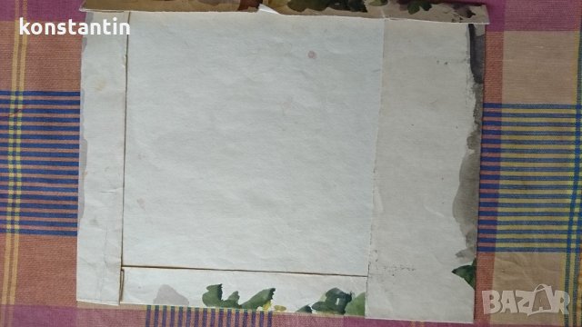 СТАР АКВАРЕЛ "ЦЪРКВА", снимка 3 - Картини - 28698911