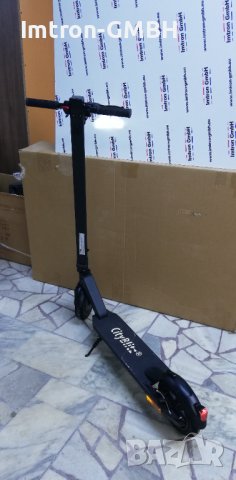 Електрическа тротинетка ( скутер ) CITY BLITZ CB064SZ Moove (8,5 инча, черен), снимка 12 - Други спортове - 40235699